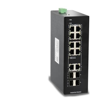 BDCOM IES200-V25-2S8P L2+ Industrial PoE+ Switch